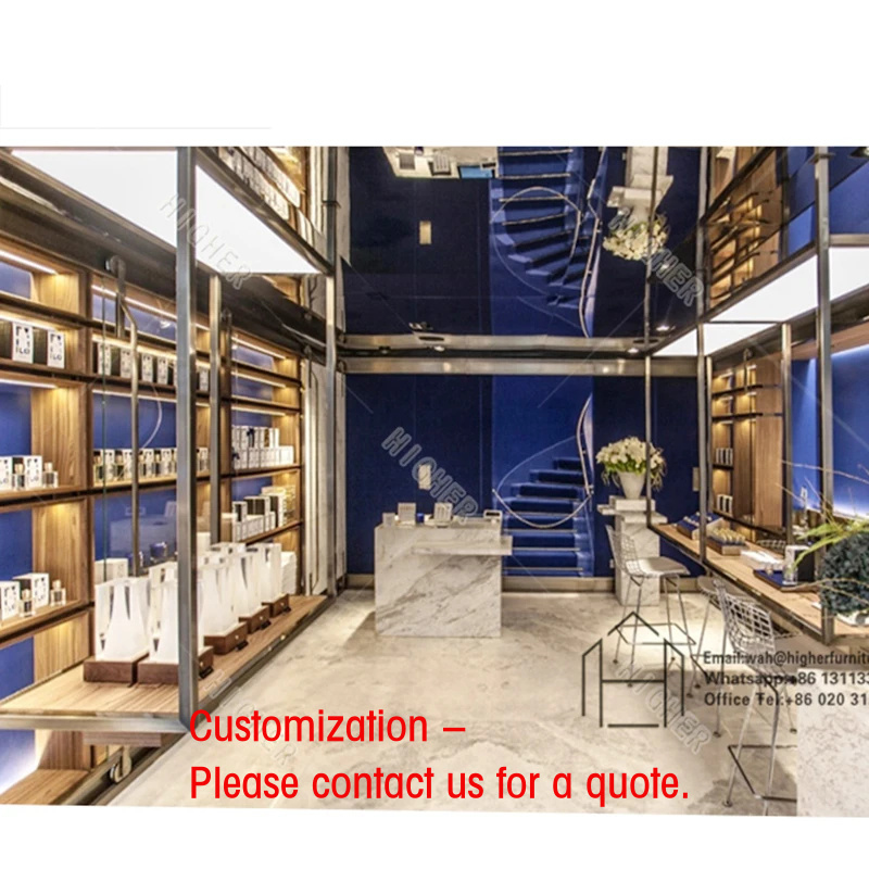 Interior Design Retail - custom.Custom Desain Interior Parfum Ritel Kustom
