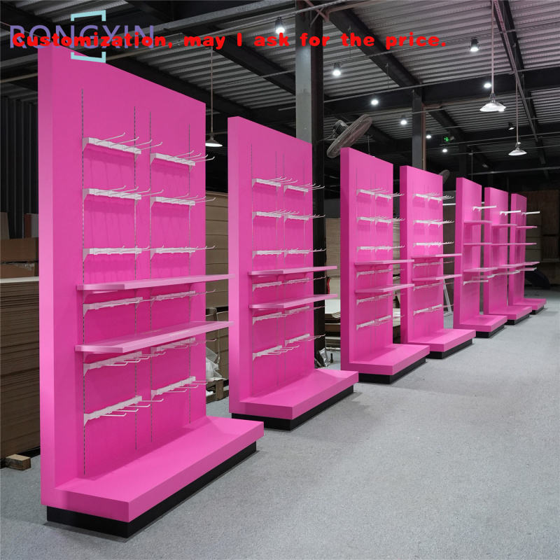Interior Design Retail - Rak Meja Toko Rias Kustom, Perlengkapan