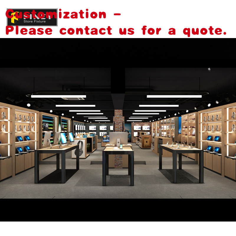 Interior Design Retail - Desain Interior Toko Komputer Custom. Perabotan