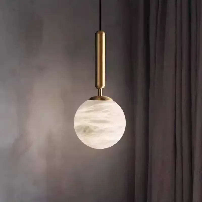 Interior Design Of Cafe - Lampu Gantung Tembaga Penuh Gaya Cina