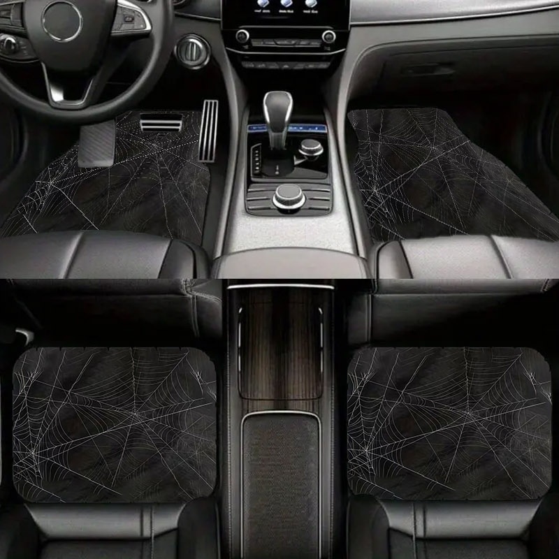 5pcs Karpet Mobil Motif Jaring - Interior Design Web Free ulasan dan harga