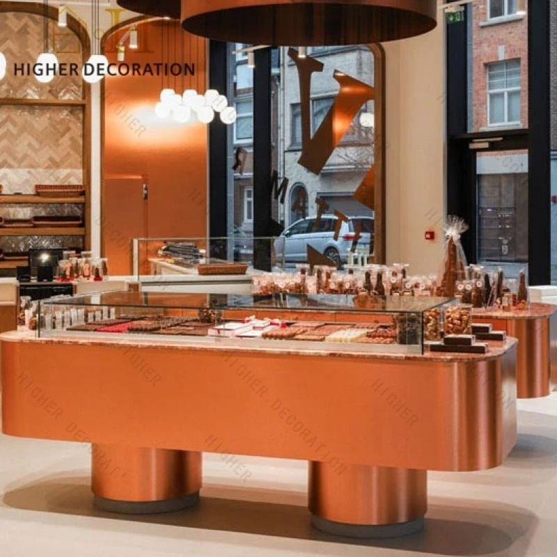 Rak Display Tas Kulit Mewah un - Interior Design Retail ulasan dan harga