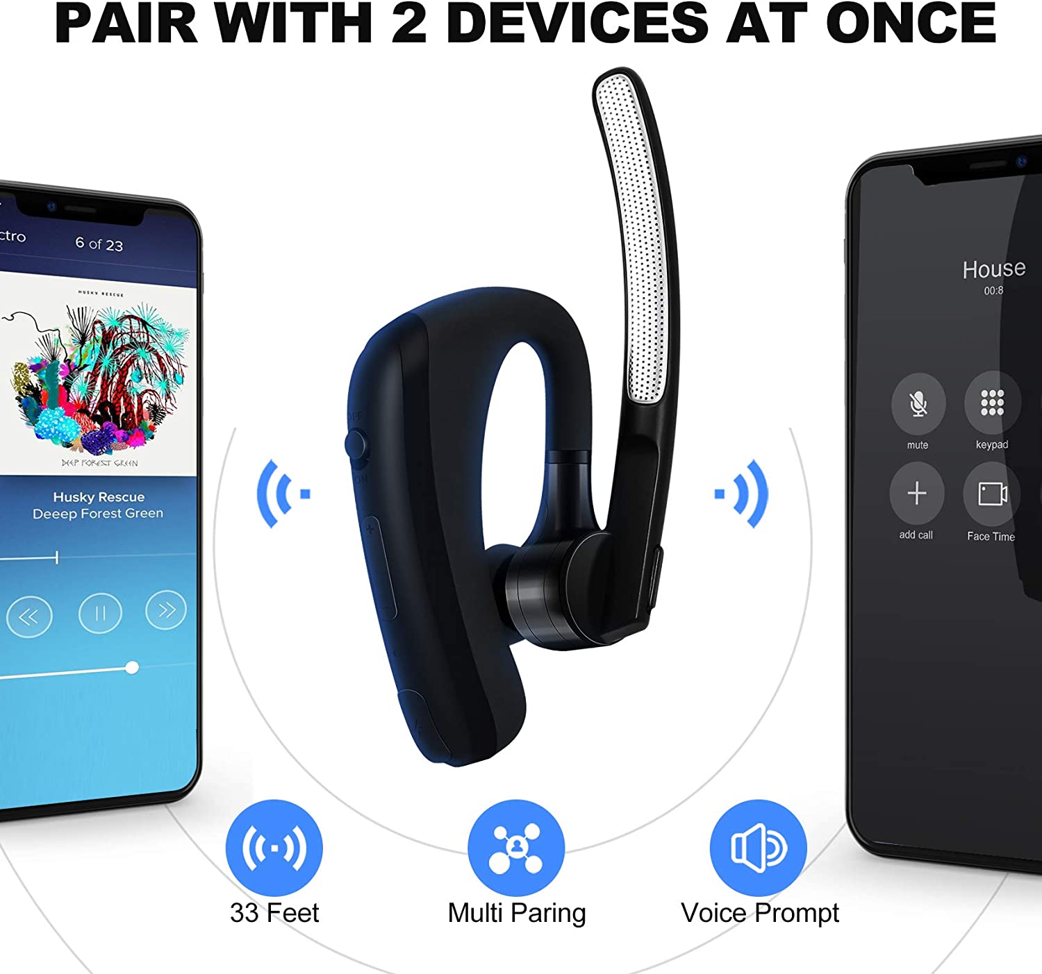 Headset Bluetooth Earphone Nir - Interior Design Software ulasan dan harga