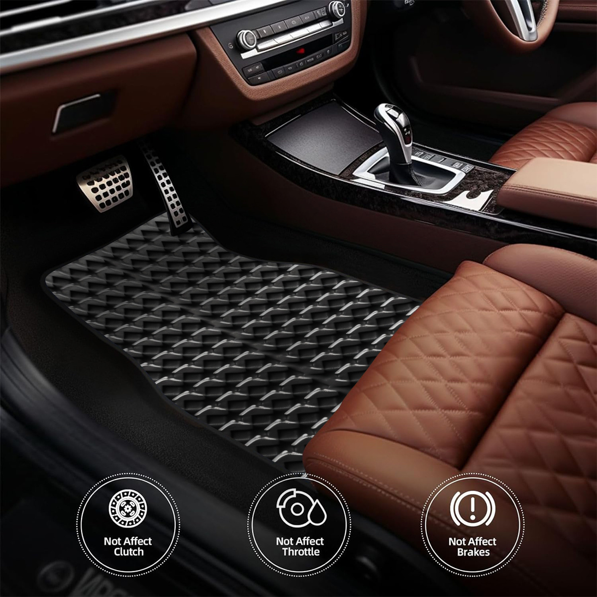 4 Buah Karpet Mobil Poliester  - Interior Design Grid ulasan dan harga
