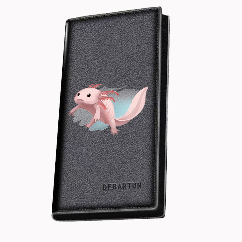 Dompet Panjang Pria Motif Axol - Interior Design Illustrated ulasan dan harga