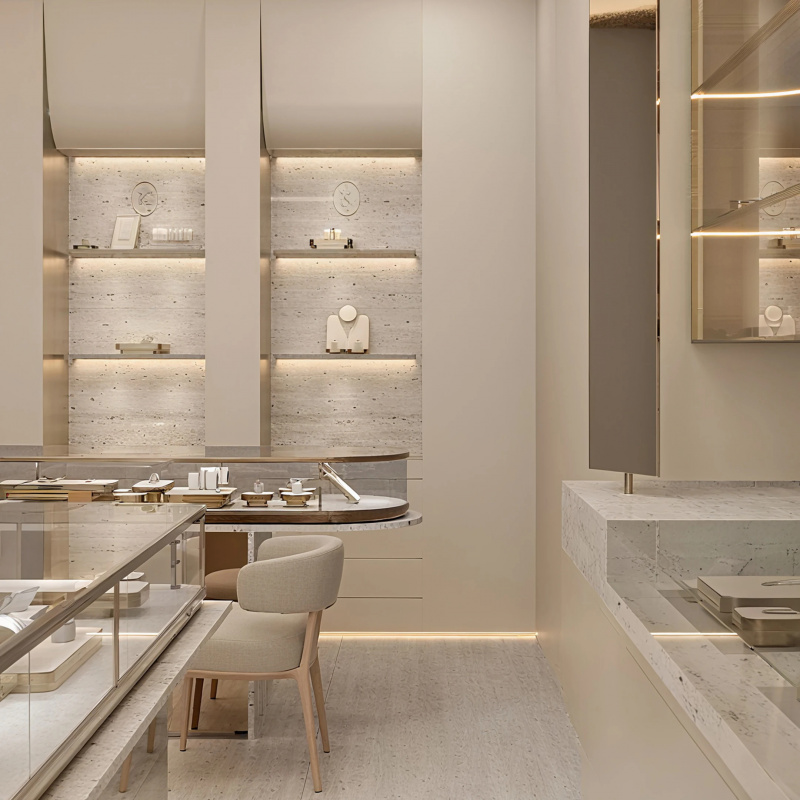 Desain Interior Toko Perhiasan - Interior Design Retail ulasan dan harga