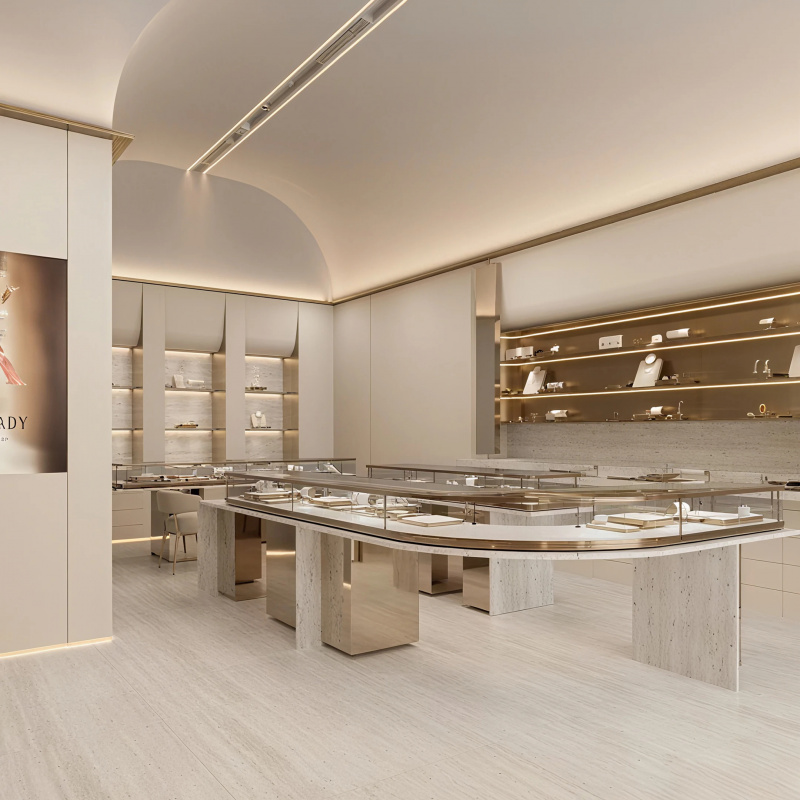 Desain Interior Toko Perhiasan - Interior Design Retail ulasan dan harga