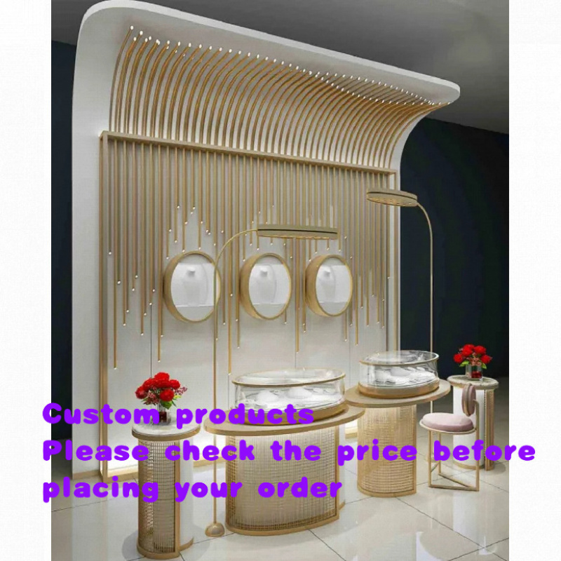 Desain Etalase Perhiasan Kaca  - Interior Design Retail ulasan dan harga