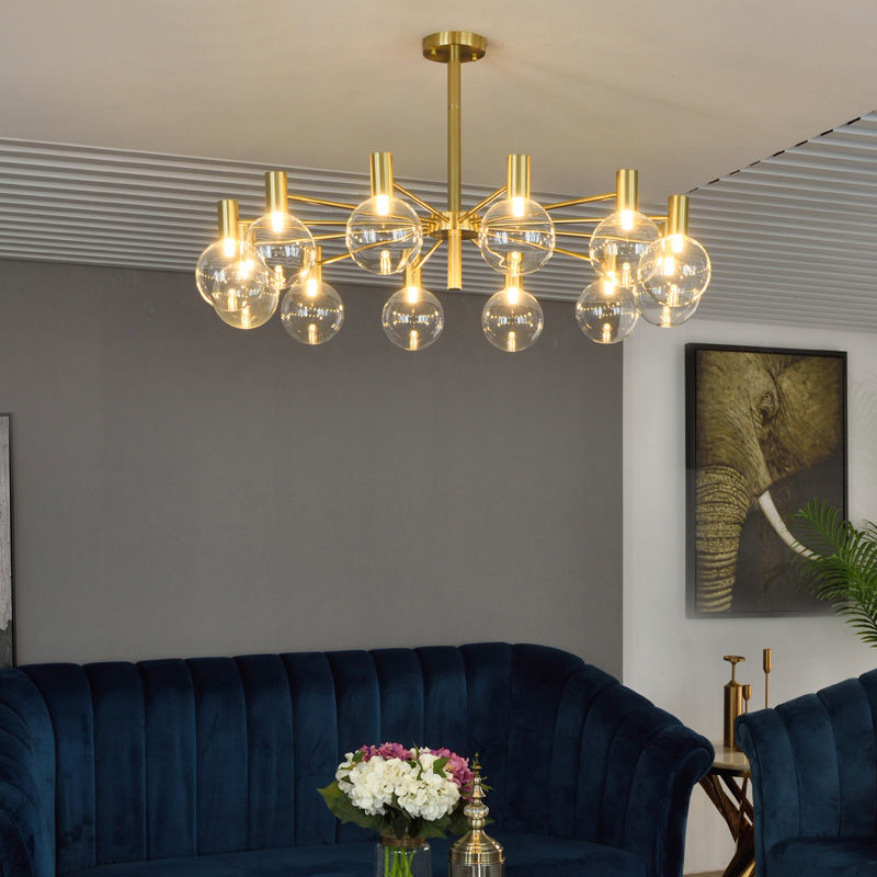 Lampu gantung led, cahaya mewa - Interior Design Of Cafe ulasan dan harga