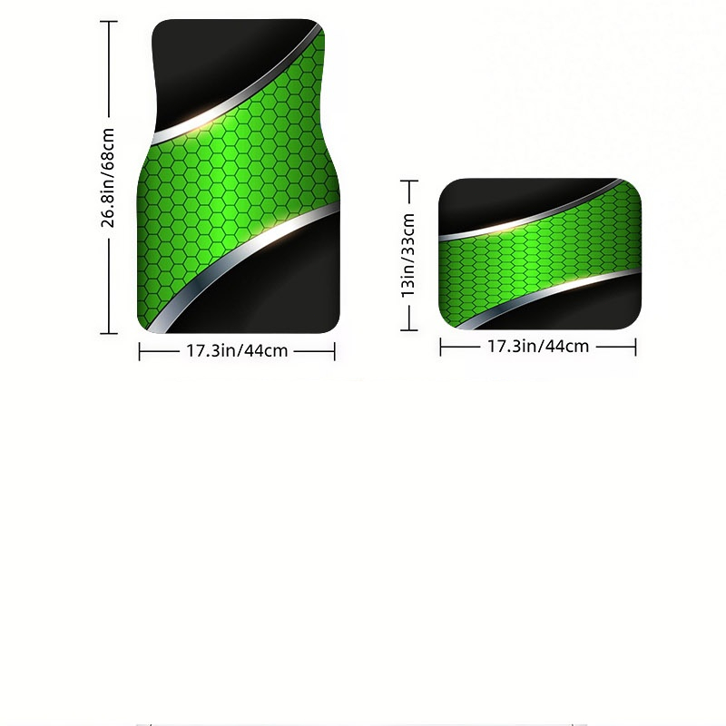 Karpet Mobil 2D 4pcs, Bahan, D - Interior Design Grid ulasan dan harga