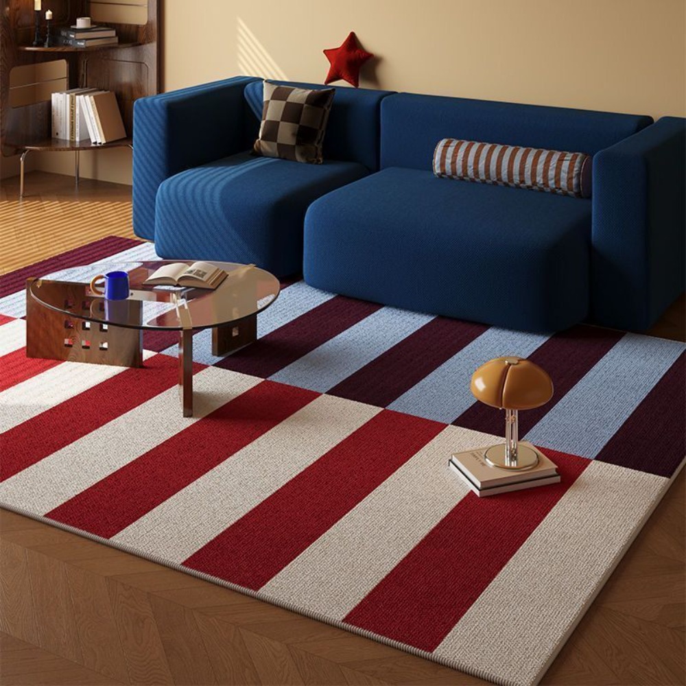 Karpet Pola Garis Modern Desai - Interior Design Retail ulasan dan harga