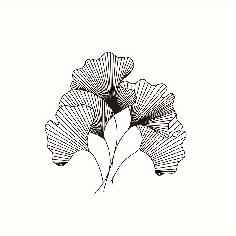 Daun Ginkgo dekorasi dinding b - Interior Design Of Cafe ulasan dan harga