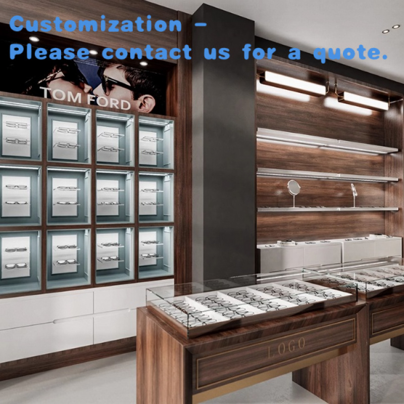 Furnitur Toko Kacamata Ritel K - Interior Design Retail ulasan dan harga