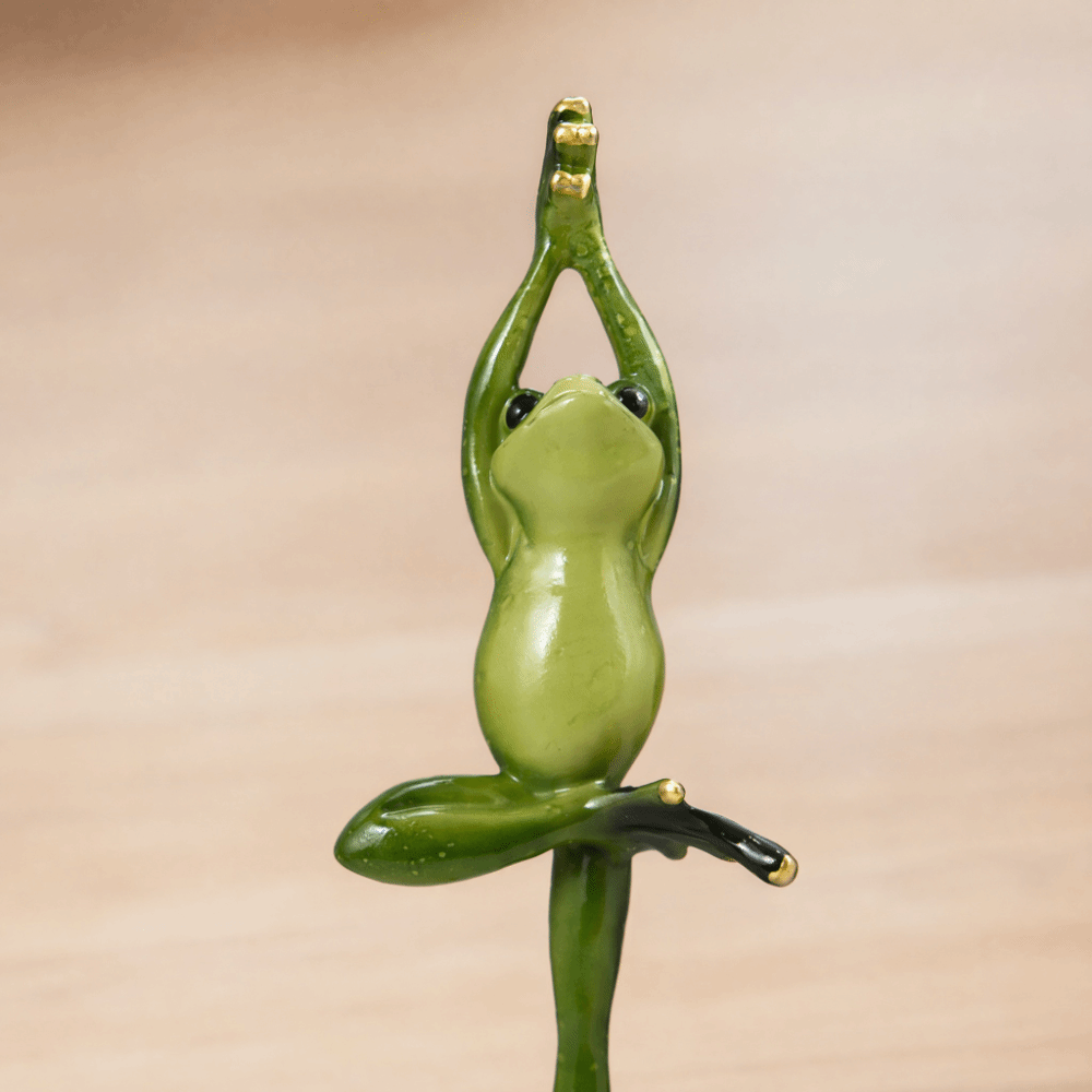 Figur Resin Amfibi Pose Yoga,  - Interior Design Product ulasan dan harga