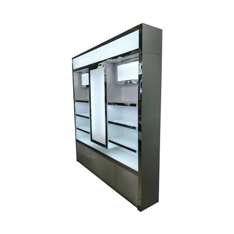 Rak Display Parfum Kustom deng - Interior Design Retail ulasan dan harga